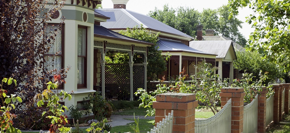 Heritage houses in Castlemaine
